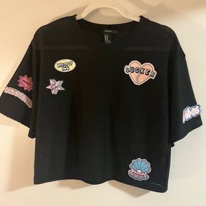 Forever 21 Jersey crop top